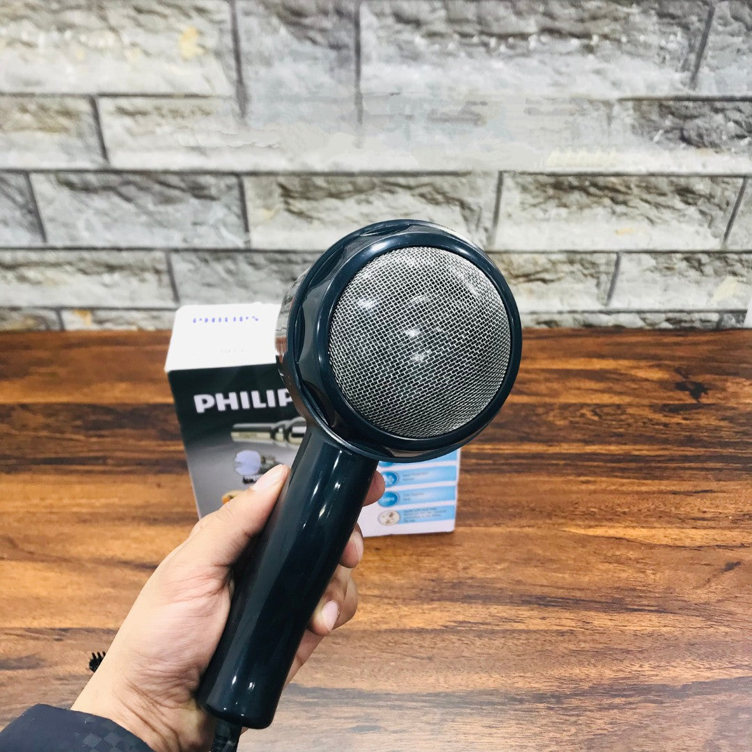 Philips PH-6000 Professional Hair Dryer – 2500W Powerful Motor with Ionic Technology, 3 Heat & 2 Speed Settings, Ceramic Grille, Dual Concentrator Nozzles & Cool Shot for Salon-Quality Styling at Home