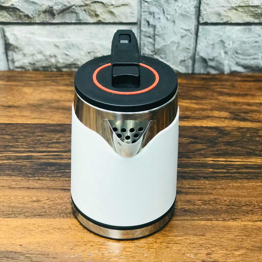 Kenwood 2.2L Electric Kettle – Premium Stainless Steel Kettle for Tea, Coffee, Milk & Boiling Water | 1500W Fast Heating, Auto Shut-Off, 360° Base & Overheat Protection | Stylish & Durable Design