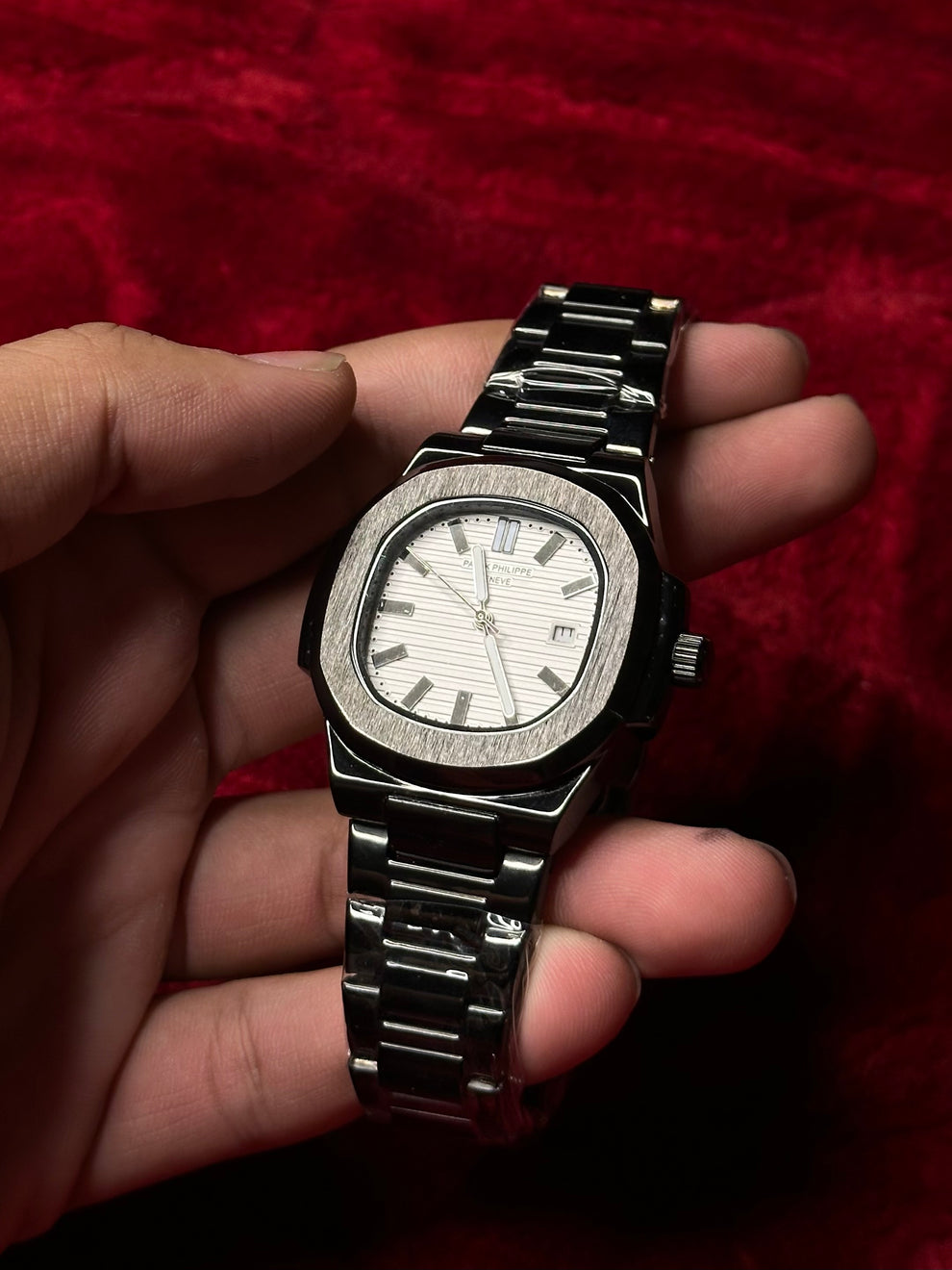 Black Patek Philippe Watch – John Wick Style All Black Edition with Optional Luxury Gift Box