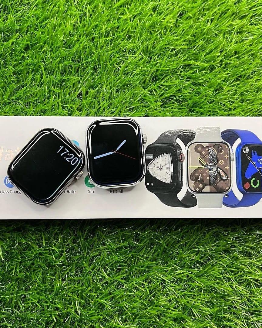 Tinzzi Watch 9 Max Smart Watch – Series 8 Style, Bluetooth Calling, NFC, Wireless Charging, 2.19" Full Touch Display, IP65 Waterproof
