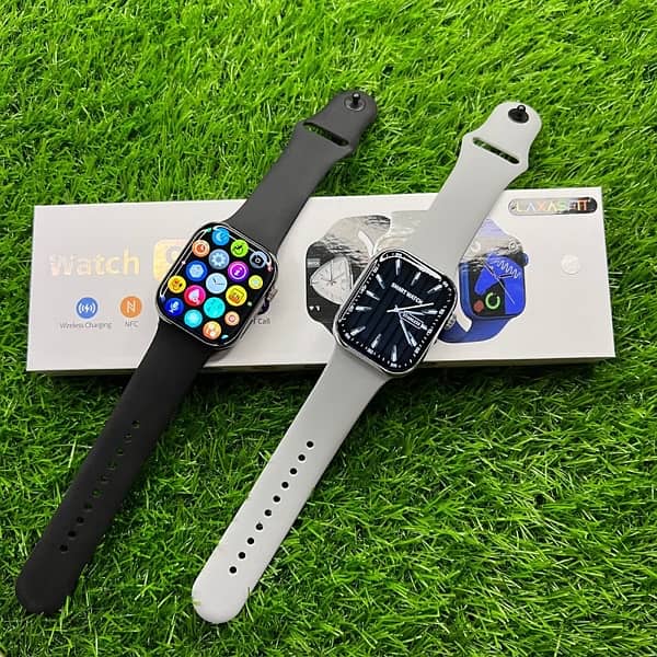 Tinzzi Watch 9 Max Smart Watch – Series 8 Style, Bluetooth Calling, NFC, Wireless Charging, 2.19" Full Touch Display, IP65 Waterproof