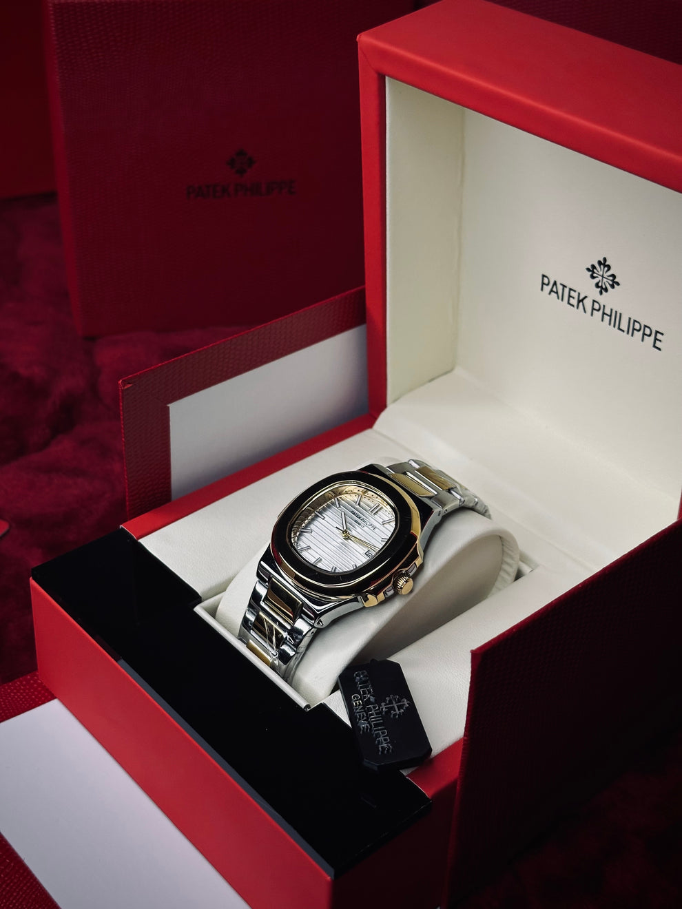 Patek Philippe Shine – Premium Heavy Chain Watch with Luxurious Shine & VIP Feel