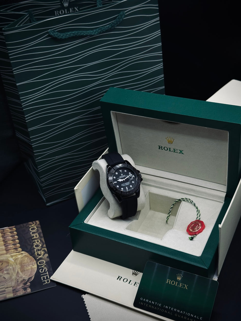 Rolex Yacht-Master Silicone Straps – Heavy-Weight, Comfortable & Durable with Dual Master Lock | Available in Silver, Black & Copper