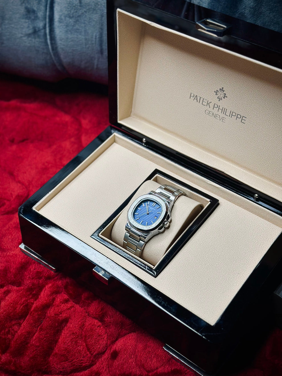 Patek Philippe Shine – Premium Heavy Chain Watch with Luxurious Shine & VIP Feel