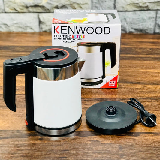 Kenwood 2.2L Electric Kettle – Premium Stainless Steel Kettle for Tea, Coffee, Milk & Boiling Water | 1500W Fast Heating, Auto Shut-Off, 360° Base & Overheat Protection | Stylish & Durable Design