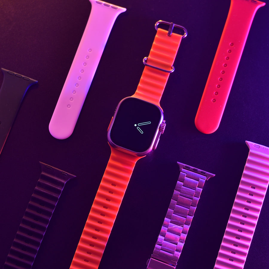 Ultra 7-in-1 Smart Watch – Bluetooth Calling, Fitness & Health Tracking, ECG, Voice Assistant, Wireless Charging, IP67 Waterproof