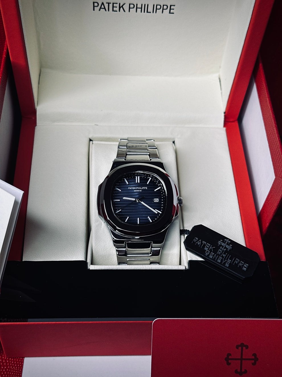 Patek Philippe Shine – Premium Heavy Chain Watch with Luxurious Shine & VIP Feel