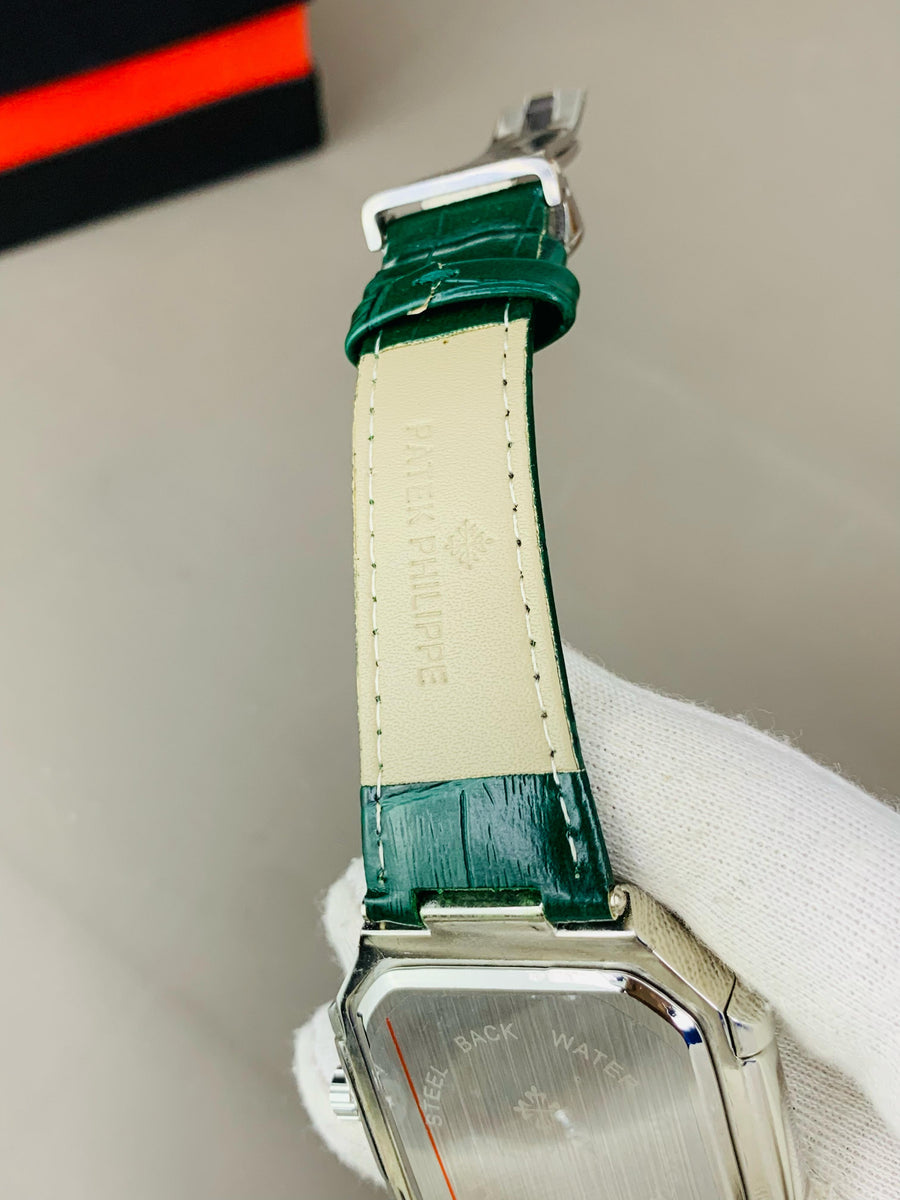Pethak Philippe Geneve Luxury Watch – Stainless Steel Back, High-Quality Glass, Ultra-Durable Comfortable Leather Straps, Water Resistant
