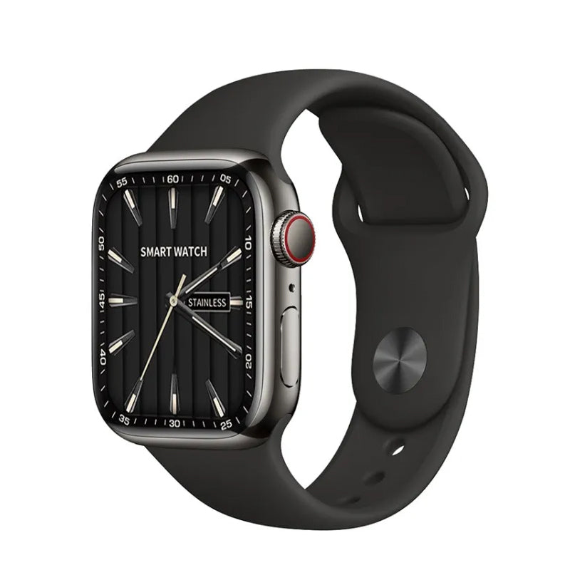 Tinzzi Watch 9 Max Smart Watch – Series 8 Style, Bluetooth Calling, NFC, Wireless Charging, 2.19" Full Touch Display, IP65 Waterproof